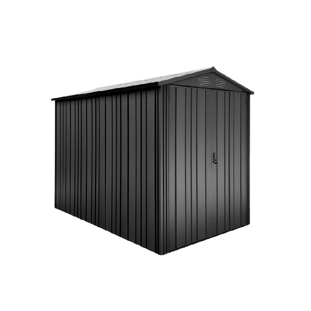 Metallischer Gerätehaus mit Schiebedach