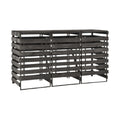 Modularer Holztisch mit offenem Design
