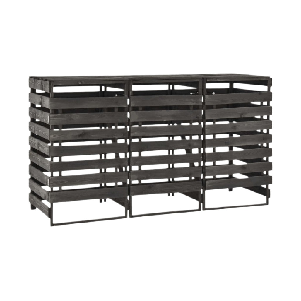 Modularer Holztisch mit offenem Design
